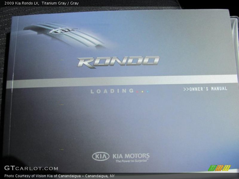 Titanium Gray / Gray 2009 Kia Rondo LX