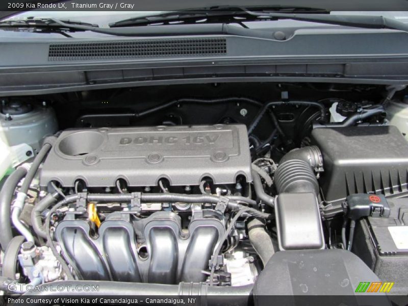 Titanium Gray / Gray 2009 Kia Rondo LX
