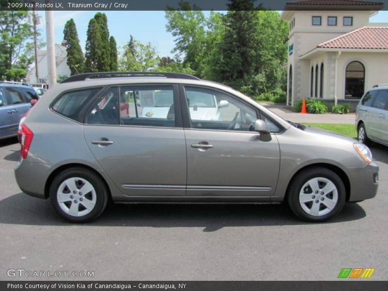 Titanium Gray / Gray 2009 Kia Rondo LX