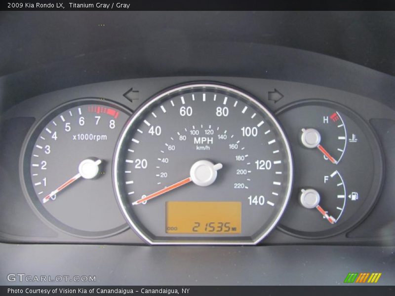 Titanium Gray / Gray 2009 Kia Rondo LX