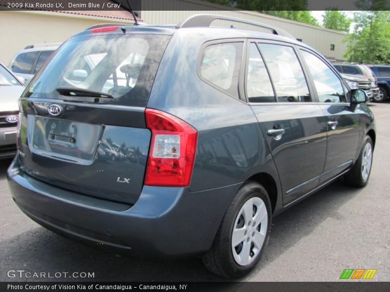 Denim Blue / Gray 2009 Kia Rondo LX