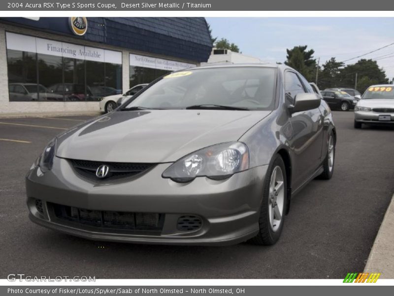 Desert Silver Metallic / Titanium 2004 Acura RSX Type S Sports Coupe