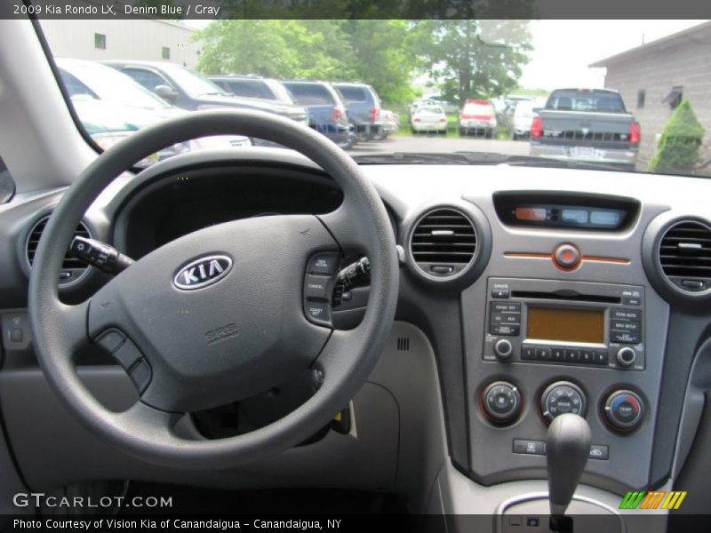 Denim Blue / Gray 2009 Kia Rondo LX