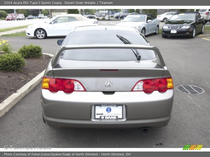 Desert Silver Metallic / Titanium 2004 Acura RSX Type S Sports Coupe