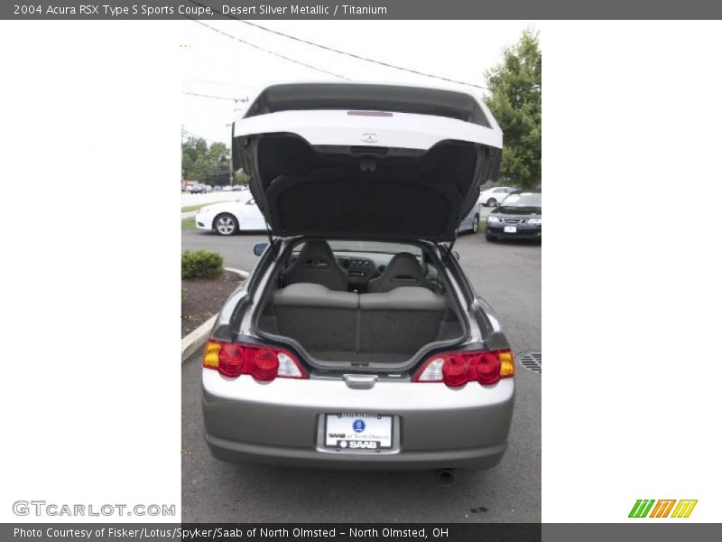 Desert Silver Metallic / Titanium 2004 Acura RSX Type S Sports Coupe
