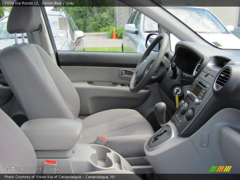 Denim Blue / Gray 2009 Kia Rondo LX