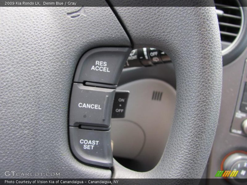 Denim Blue / Gray 2009 Kia Rondo LX