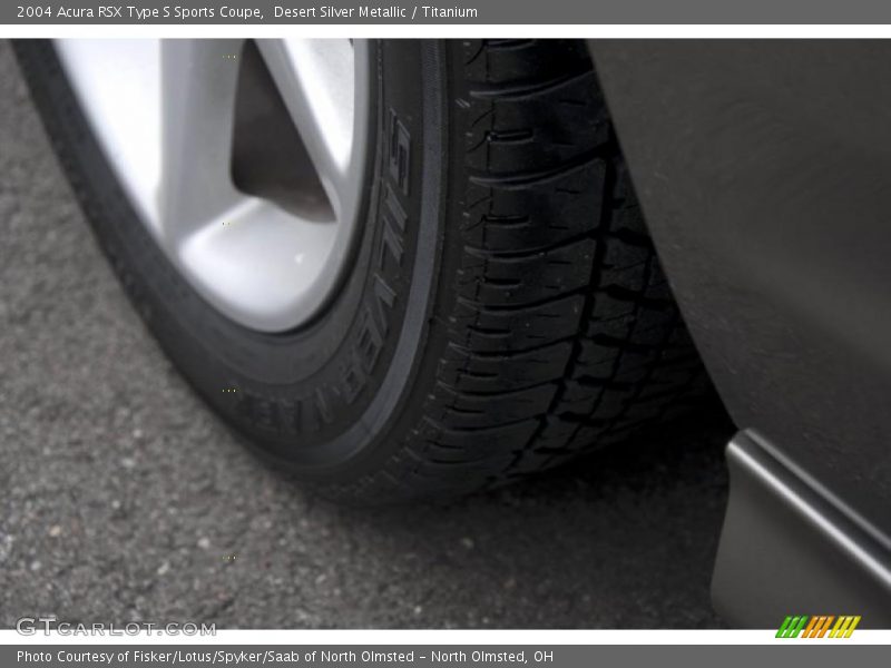Desert Silver Metallic / Titanium 2004 Acura RSX Type S Sports Coupe