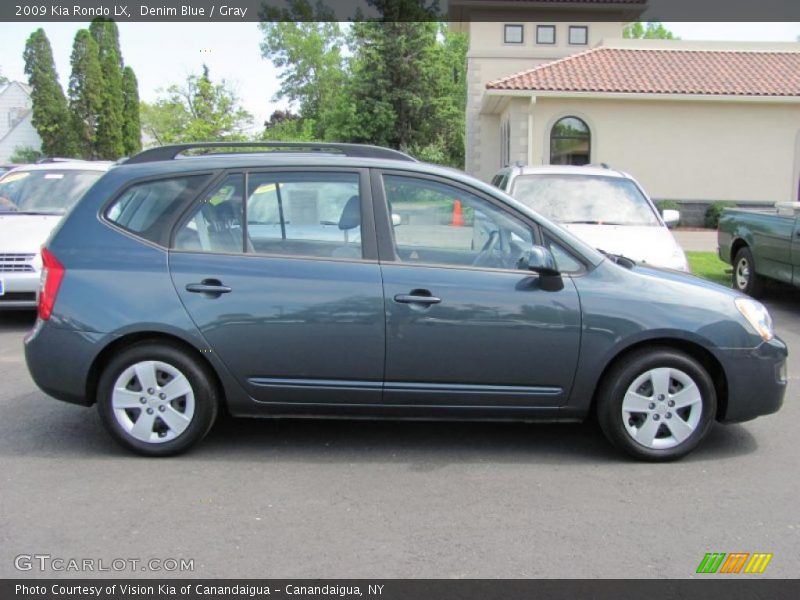 Denim Blue / Gray 2009 Kia Rondo LX