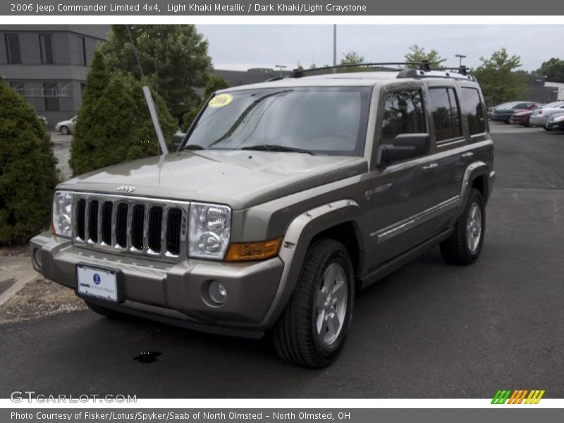 Light Khaki Metallic / Dark Khaki/Light Graystone 2006 Jeep Commander Limited 4x4