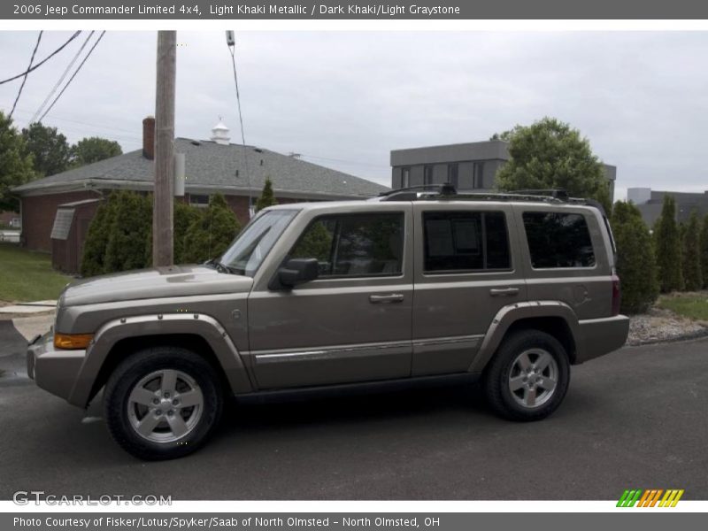 Light Khaki Metallic / Dark Khaki/Light Graystone 2006 Jeep Commander Limited 4x4