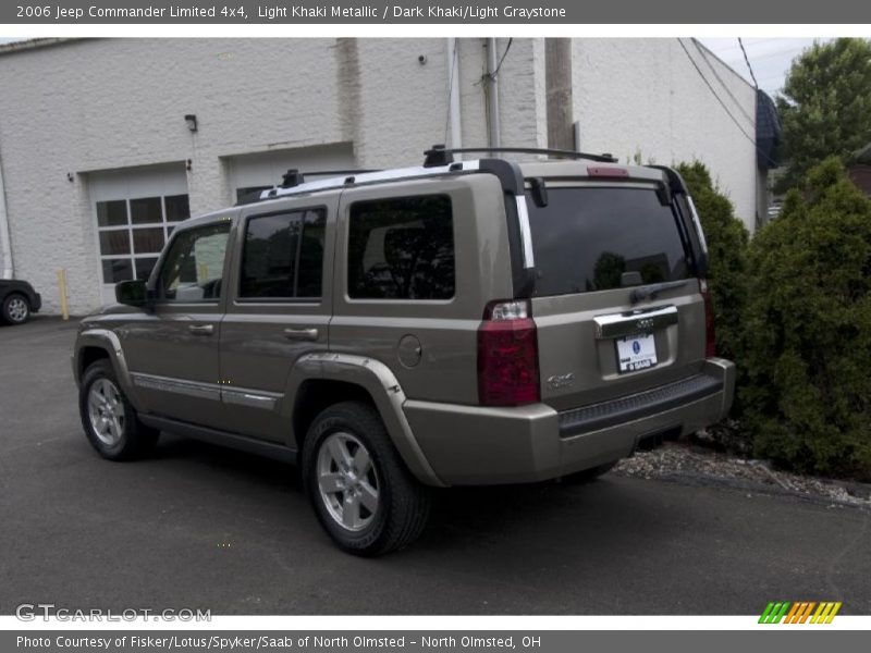 Light Khaki Metallic / Dark Khaki/Light Graystone 2006 Jeep Commander Limited 4x4