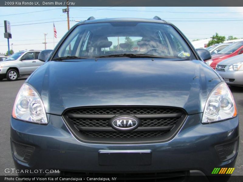Denim Blue / Gray 2009 Kia Rondo LX