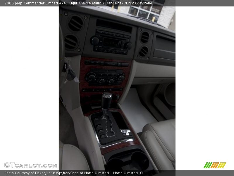 Light Khaki Metallic / Dark Khaki/Light Graystone 2006 Jeep Commander Limited 4x4