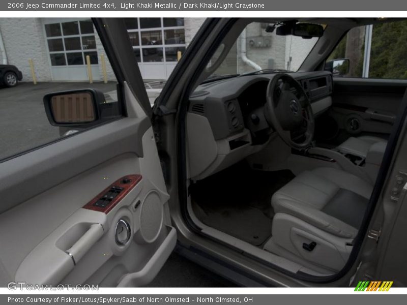 Light Khaki Metallic / Dark Khaki/Light Graystone 2006 Jeep Commander Limited 4x4