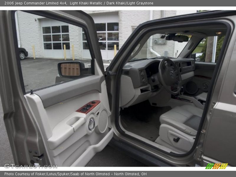 Light Khaki Metallic / Dark Khaki/Light Graystone 2006 Jeep Commander Limited 4x4