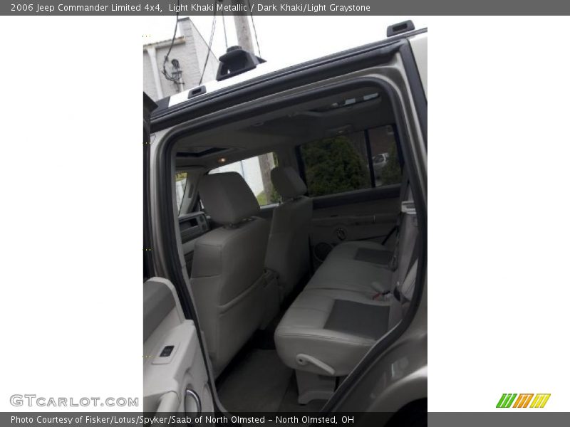 Light Khaki Metallic / Dark Khaki/Light Graystone 2006 Jeep Commander Limited 4x4