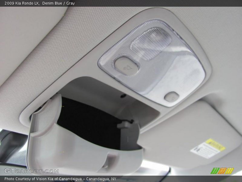 Denim Blue / Gray 2009 Kia Rondo LX