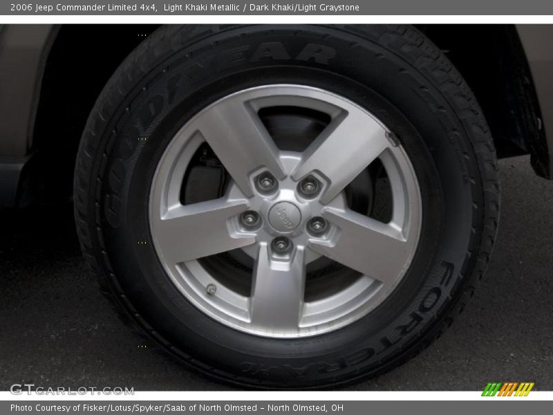 Light Khaki Metallic / Dark Khaki/Light Graystone 2006 Jeep Commander Limited 4x4