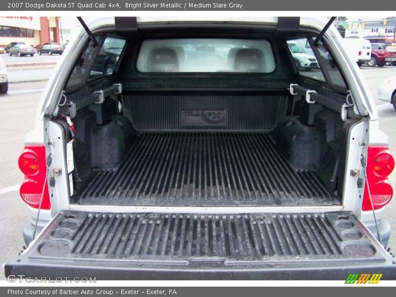 Bright Silver Metallic / Medium Slate Gray 2007 Dodge Dakota ST Quad Cab 4x4