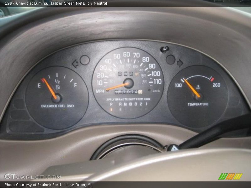 Jasper Green Metallic / Neutral 1997 Chevrolet Lumina