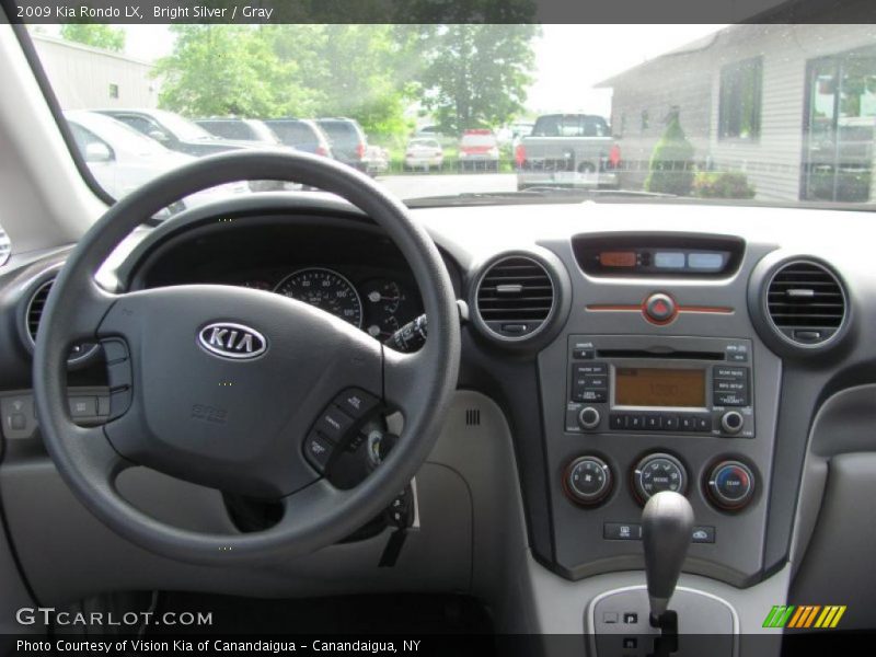 Bright Silver / Gray 2009 Kia Rondo LX