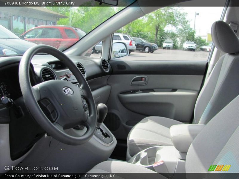 Bright Silver / Gray 2009 Kia Rondo LX