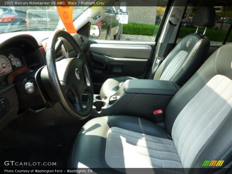 Black / Midnight Grey 2005 Mercury Mountaineer V6 AWD