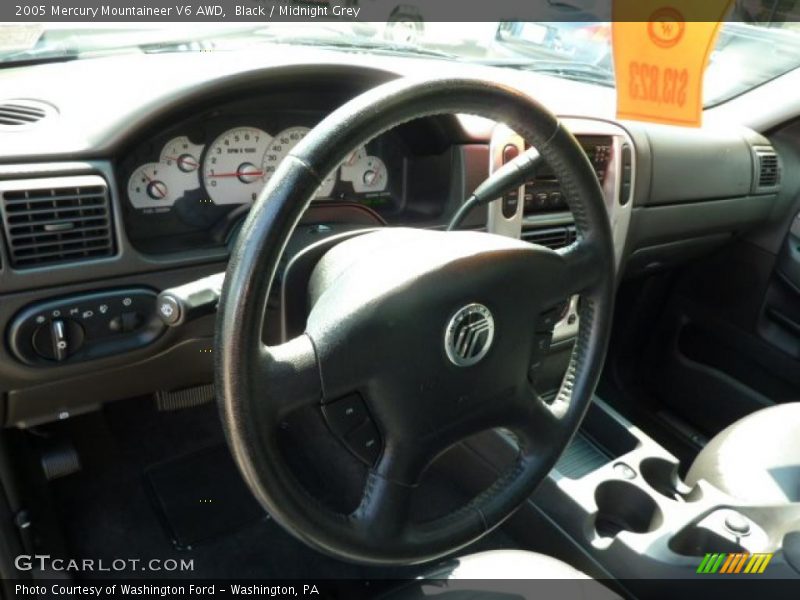 Black / Midnight Grey 2005 Mercury Mountaineer V6 AWD