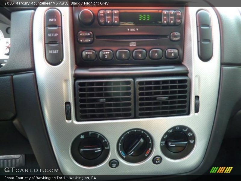 Black / Midnight Grey 2005 Mercury Mountaineer V6 AWD