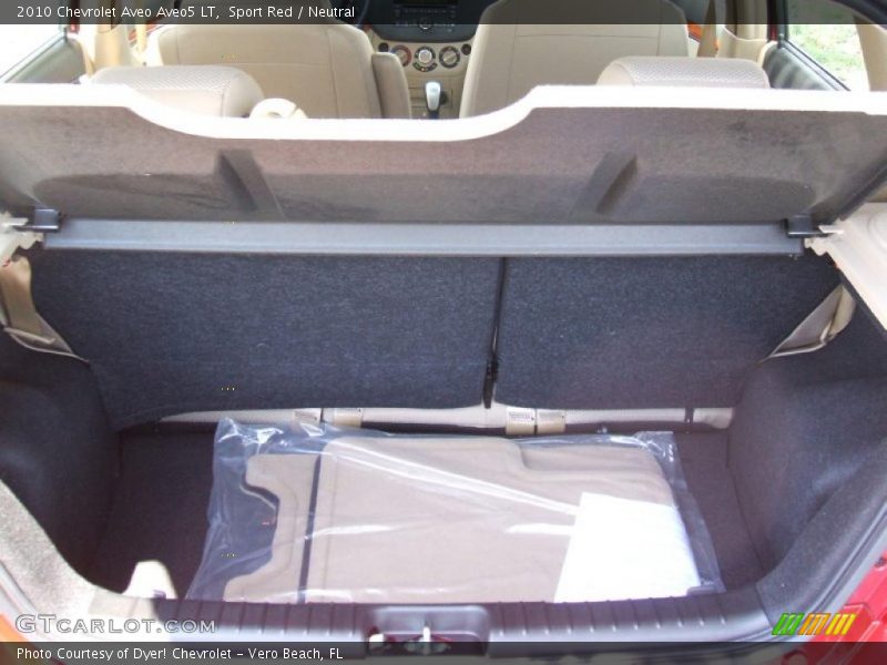 Sport Red / Neutral 2010 Chevrolet Aveo Aveo5 LT