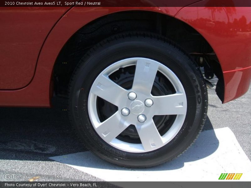 Sport Red / Neutral 2010 Chevrolet Aveo Aveo5 LT