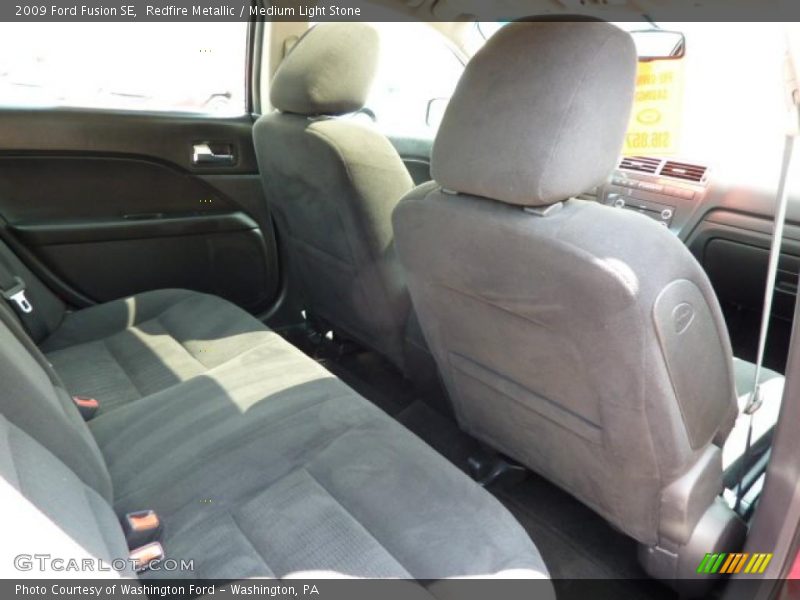 Redfire Metallic / Medium Light Stone 2009 Ford Fusion SE