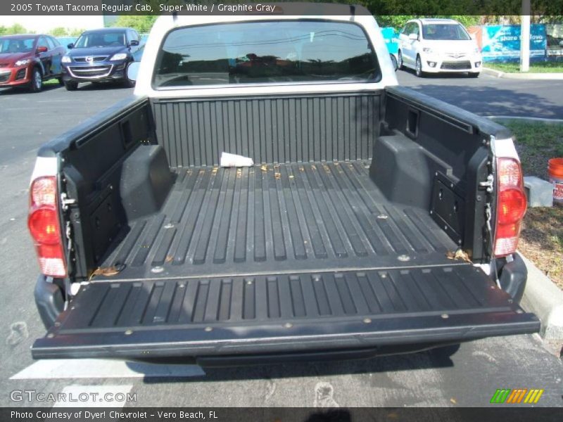 Super White / Graphite Gray 2005 Toyota Tacoma Regular Cab