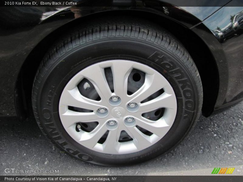 Ebony Black / Coffee 2010 Kia Forte EX