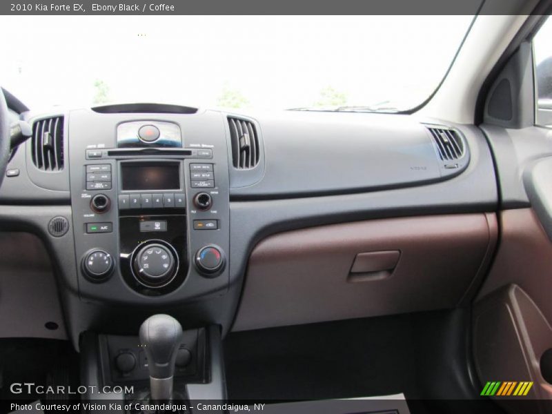 Ebony Black / Coffee 2010 Kia Forte EX