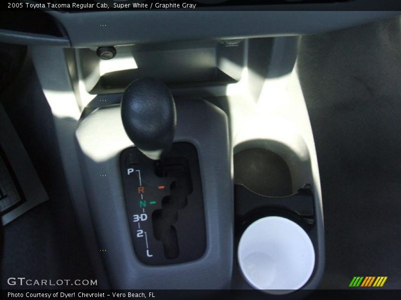 Super White / Graphite Gray 2005 Toyota Tacoma Regular Cab