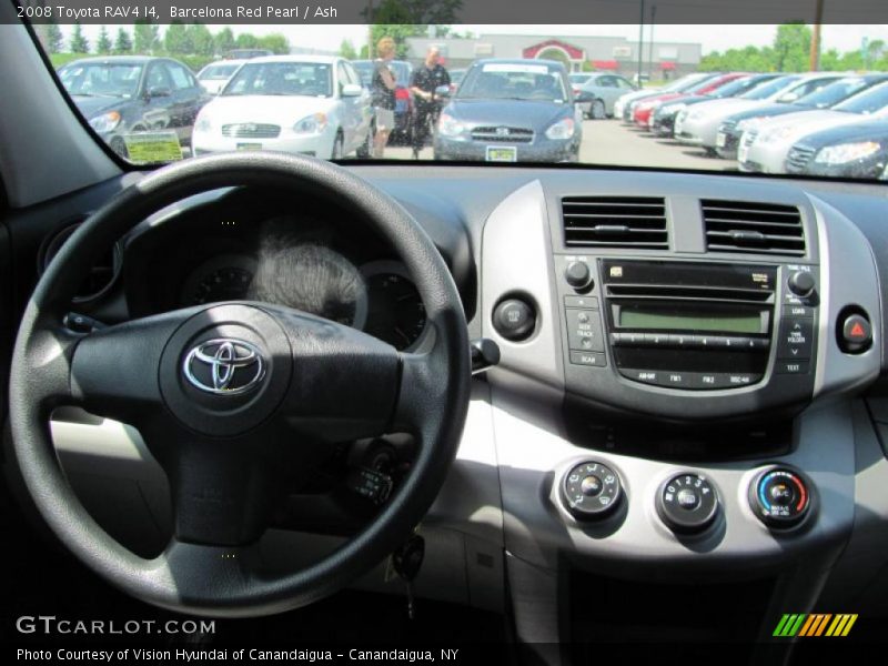 Barcelona Red Pearl / Ash 2008 Toyota RAV4 I4