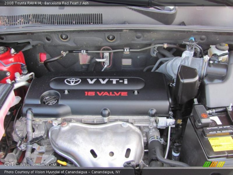Barcelona Red Pearl / Ash 2008 Toyota RAV4 I4