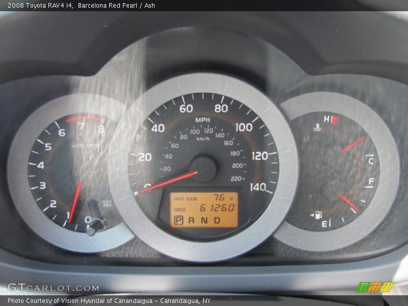 Barcelona Red Pearl / Ash 2008 Toyota RAV4 I4