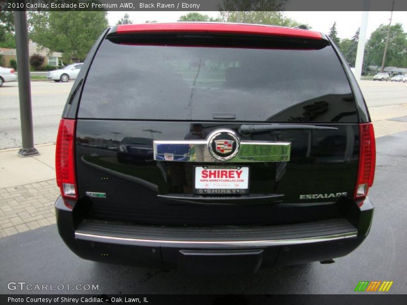 Black Raven / Ebony 2010 Cadillac Escalade ESV Premium AWD