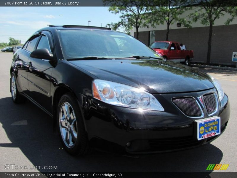 Black / Ebony 2007 Pontiac G6 GT Sedan