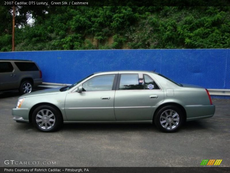 Green Silk / Cashmere 2007 Cadillac DTS Luxury
