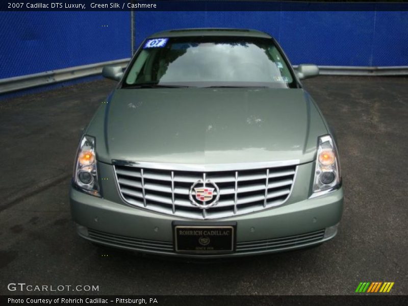 Green Silk / Cashmere 2007 Cadillac DTS Luxury