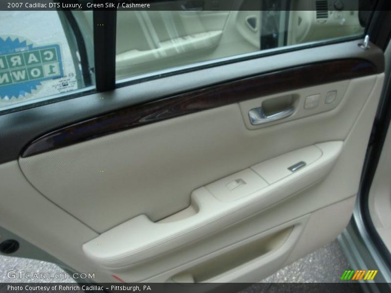 Green Silk / Cashmere 2007 Cadillac DTS Luxury