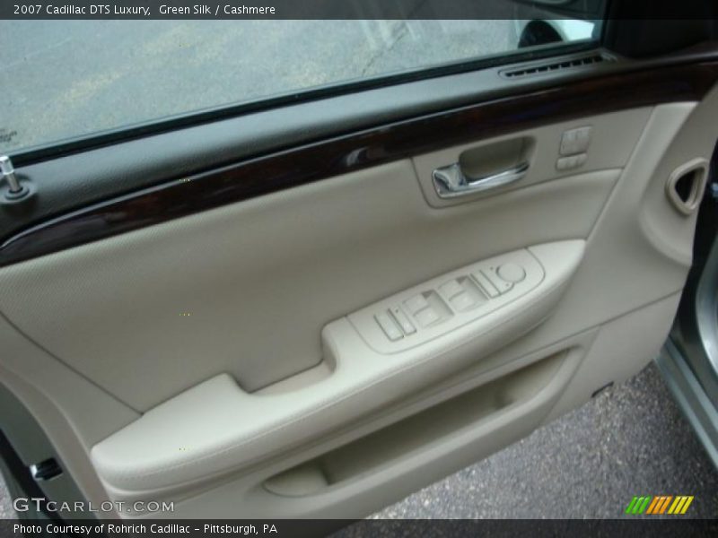 Green Silk / Cashmere 2007 Cadillac DTS Luxury
