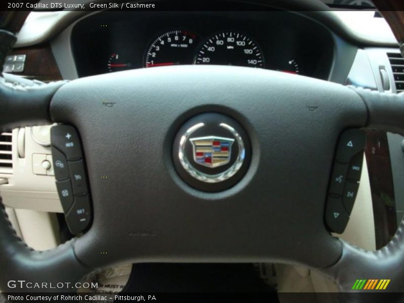Green Silk / Cashmere 2007 Cadillac DTS Luxury