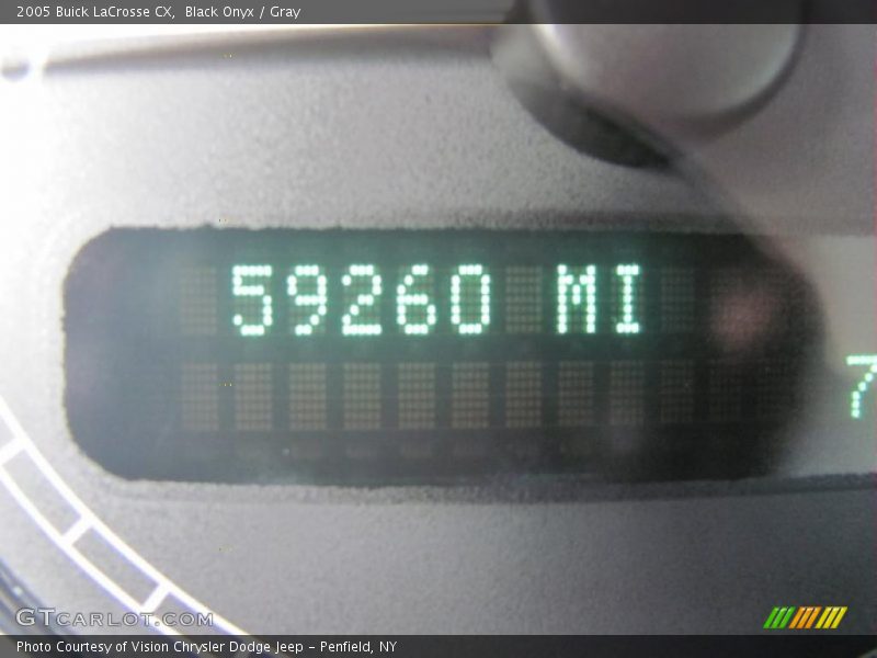 Black Onyx / Gray 2005 Buick LaCrosse CX