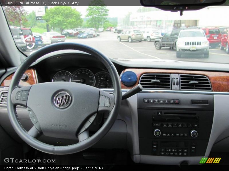 Black Onyx / Gray 2005 Buick LaCrosse CX