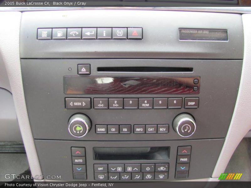 Black Onyx / Gray 2005 Buick LaCrosse CX